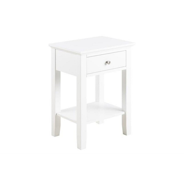 Szafka nocna Linnea Biała ( Rozmiar: uniwersalny )