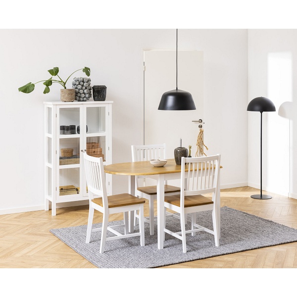 Krzesło Brisbane białe ( Rozmiar: uniwersalny )