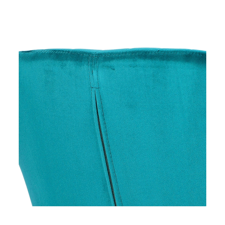 Krzesło Emilia Velvet bottle green/black - ACTONA
