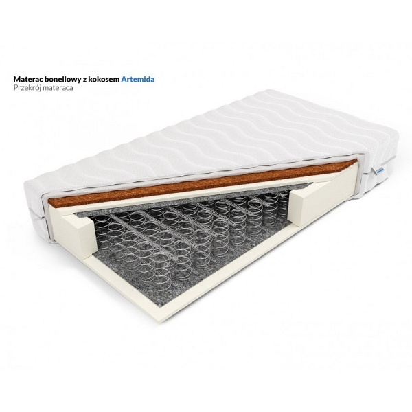 Materac bonellowy z kokosem Artemida 90 x 180* - Frankhauer