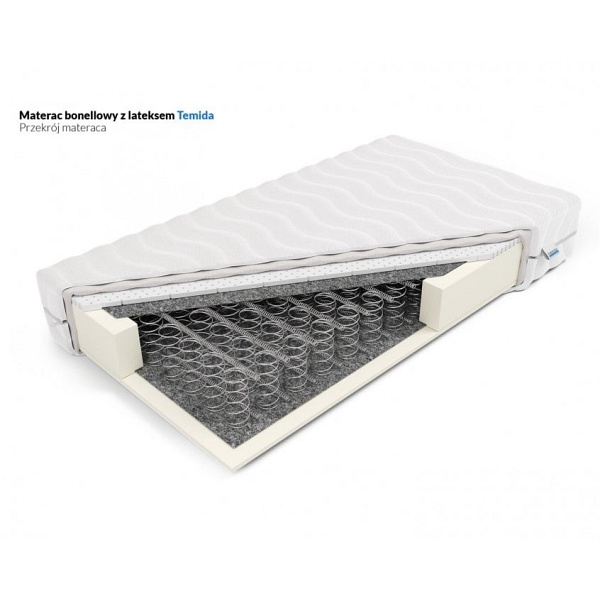 Materac bonellowy z lateksem Temida 90 x 180* - Frankhauer