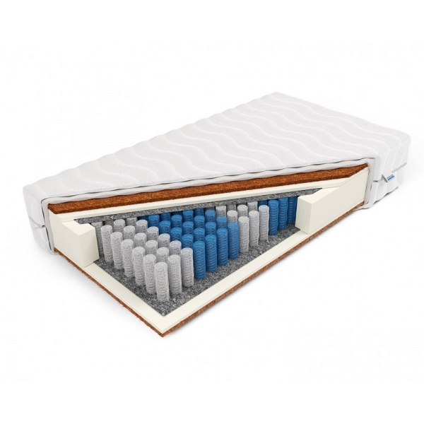 Pocket z podwójnym obustronnym kokosem Tyche 90 x 180* - Frankhauer