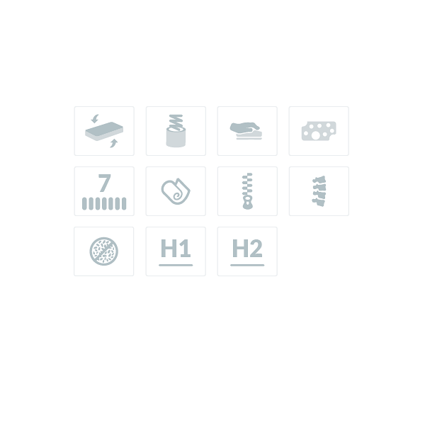 Materac pocket memory Apollo 90 x 180* - Frankhauer