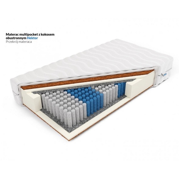 Multipocket z kokosem obustronnym Hektor 120 x 200 - Frankhauer