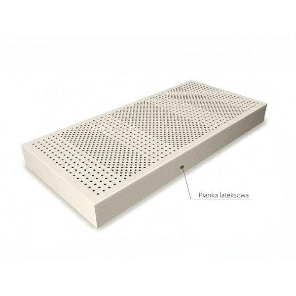 Materac lateksowy 100% Li średniotwardy 90 x 200 - Frankhauer