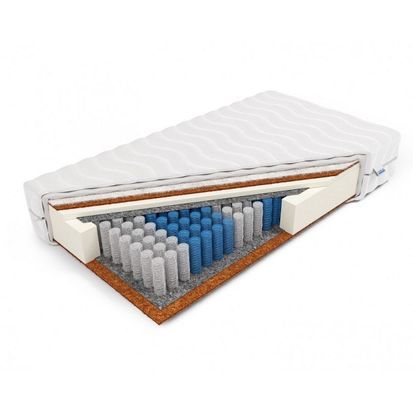 Materac pocket z kokosem i owczą wełną Hebe 90 x 180* - Frankhauer