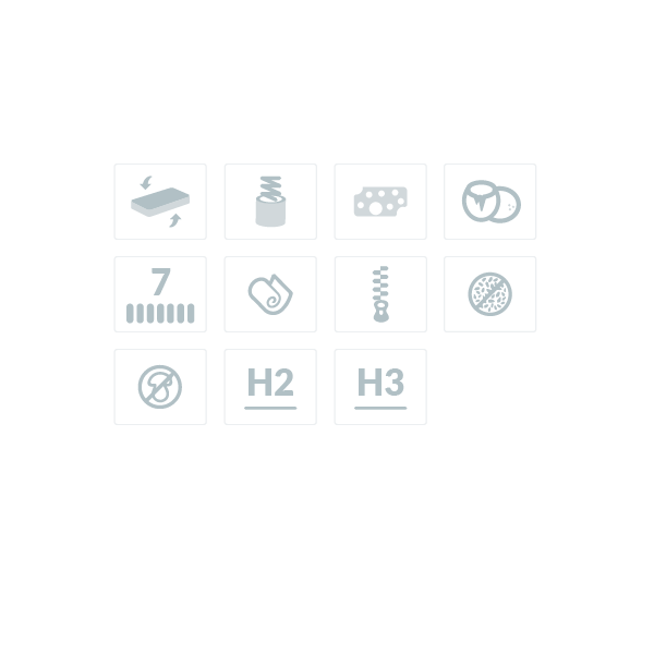 Materac pocket z kokosem Morfeusz 90 x 180* - Frankhauer