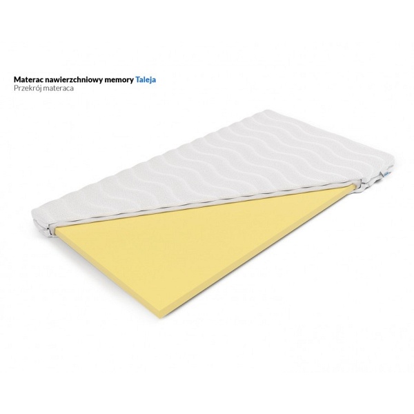 Materac nawierzchniowy memory Taleja 90 x 180* - Frankhauer