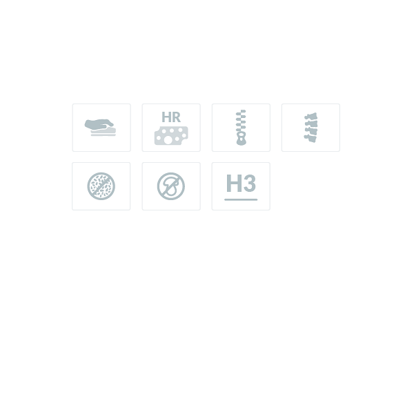 Materac wysokoelastyczny Keto twardy 180 x 200 - Frankhauer