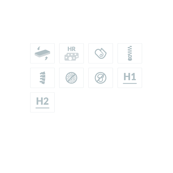 Materac wysokoelastyczny Reja i Kronos 15cm 180 x 200 - Frankhauer