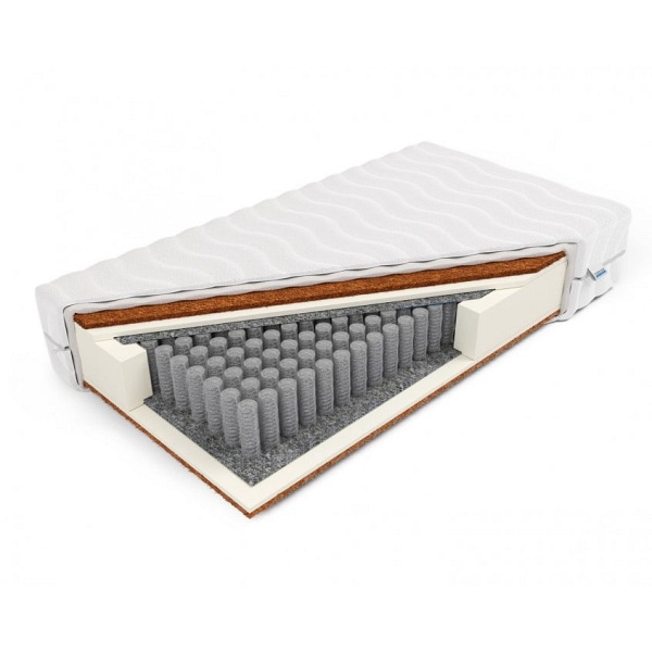 Materac pocket z obustronnym kokosem Neptun 90 x 200 - Frankhauer