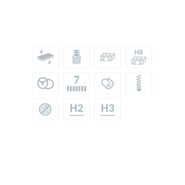 Multipocket z kokosem Lalita 100 x 200 - Frankhauer