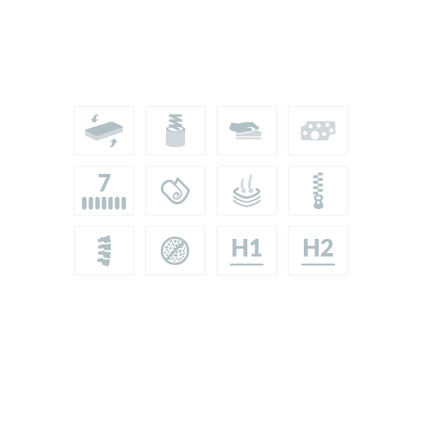 Materac pocket memory Apollo Plus 90 x 180* - Frankhauer