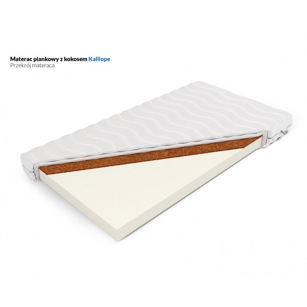 Materac piankowy z kokosem Kalliope 90 x 180* - Frankhauer