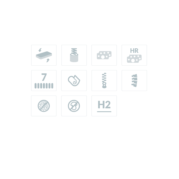 Multipocket z pianką HR Minos 200 x 200 - Frankhauer