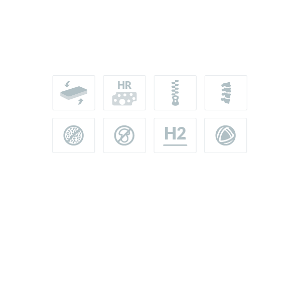 Materac wysokoelastyczny z wełną Kora 90 x 180* - Frankhauer