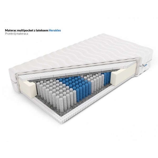 Materac multipocket z lateksem Herakles 160 x 200 - Frankhauer