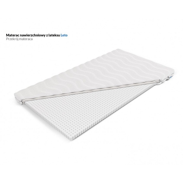 Materac nawierzchniowy z lateksu Leto 90 x 180* - Frankhauer