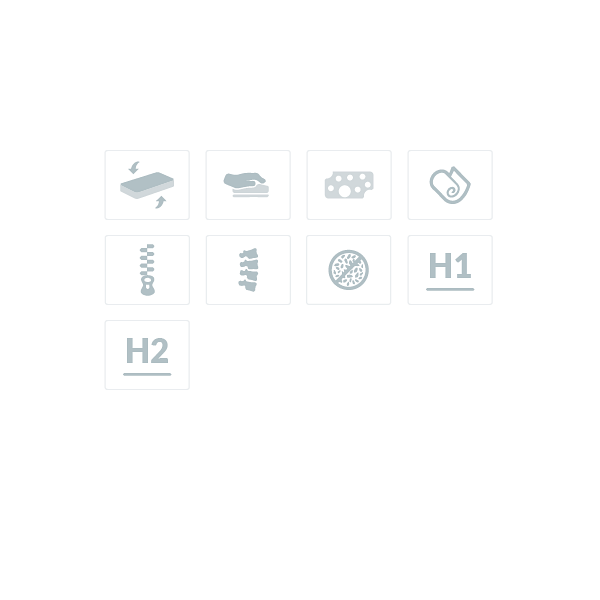 Materac piankowy memory Erato 90 x 180* - Frankhauer