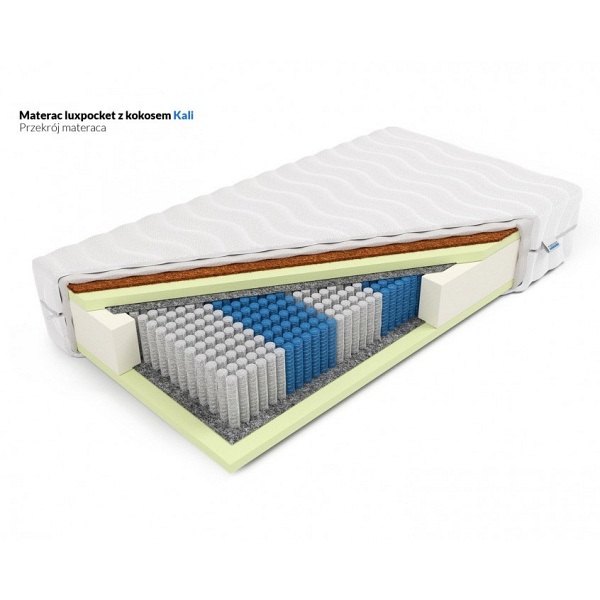 Materac Luxpocket z kokosem Kali 80 x 200 - Frankhauer