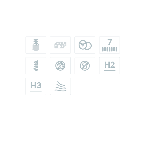 Materac pocket samomasujący z kokosem Modest  80 x 200 - Frankhauer