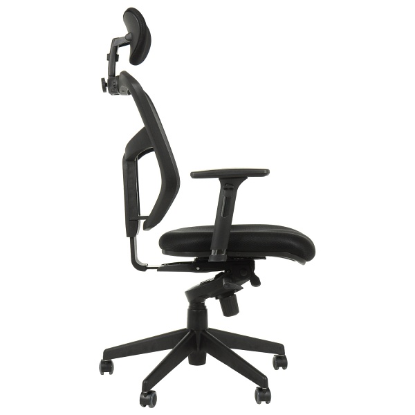 Fotel z wysuwem siedziska HN-5038 szary Stema