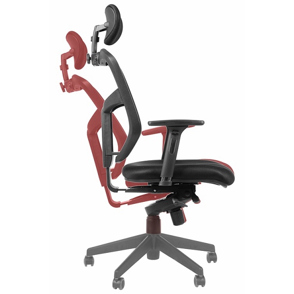 Fotel z wysuwem siedziska HN-5038 szary Stema