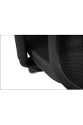 Fotel GN310 czarny podstawa aluminiowa - Stema