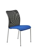 Krzesło konferencyjne HN-7502a / niebieski -czarny - Stema