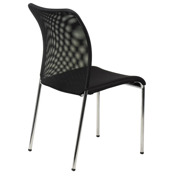 Krzesło konferencyjne HN-7502ch / czarny / stelaż chromowany - Stema