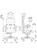 Fotel biurowy gabinetowy ZN-807-C-30 - Stema