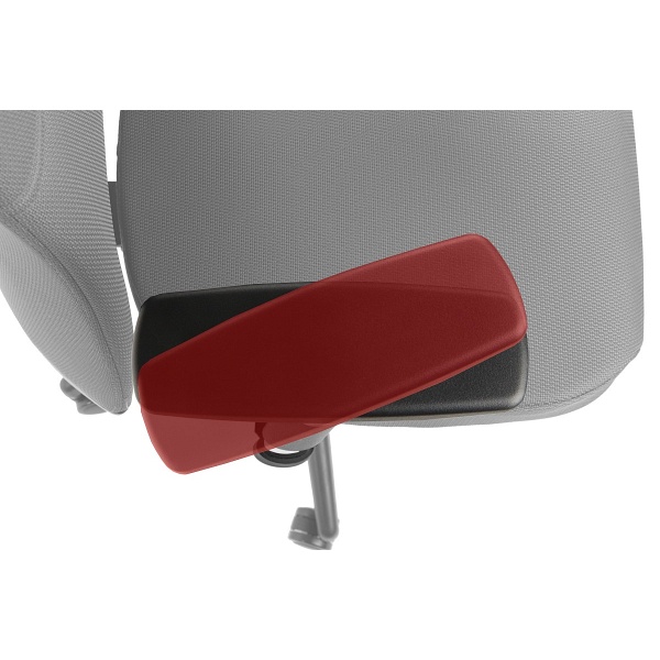 Fotel obrotowy Kenton czarny wysuwem siedziska Stema