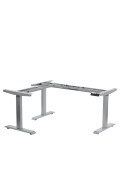Stelaż biurka i stołu UT04-3T/90A/A alu Stema