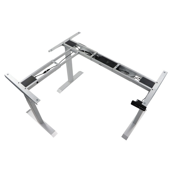 Stelaż biurka i stołu UT04-3T/90A/A alu Stema