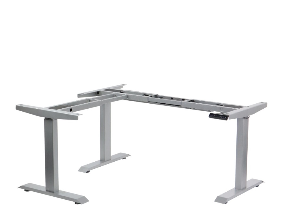 Stelaż biurka i stołu UT04-3T/90A/A alu Stema