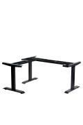 Stelaż biurka i stołu UT04-3T/90A/B czarny Stema