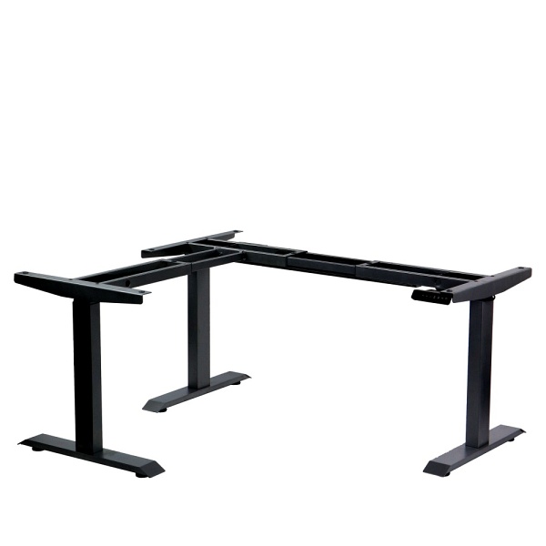 Stelaż biurka i stołu UT04-3T/90A/B czarny Stema