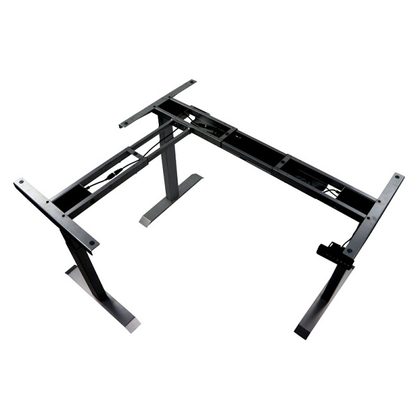 Stelaż biurka i stołu UT04-3T/90A/B czarny Stema