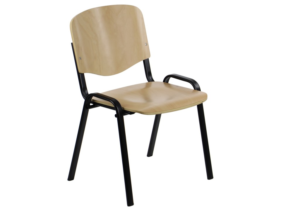 Krzesło stacjonarne sklejkowe TDC-07 BUK Stema