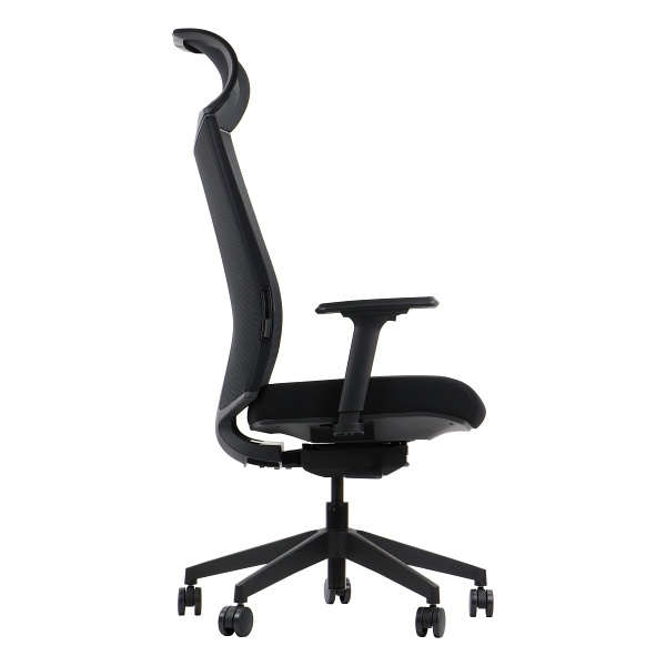 Fotel Ryder czarny, mechanizm samoważący - Stema