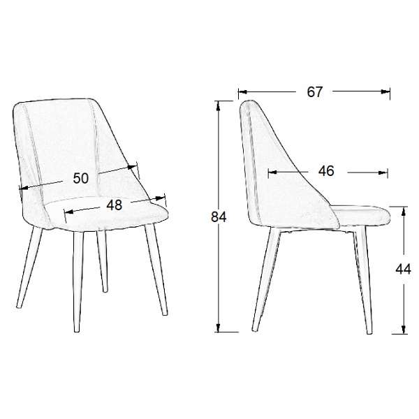 Krzesło CN-6030 zielony - Stema