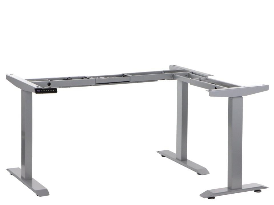 Stelaż biurka i stołu UT04-2T/90A/A alu Stema