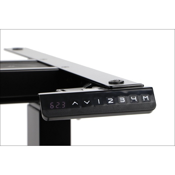 Stelaż biurka i stołu UT04-2T/90A/B czarny Stema