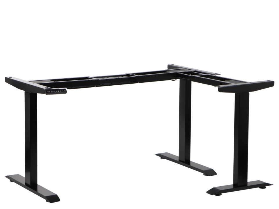 Stelaż biurka i stołu UT04-2T/90A/B czarny Stema