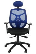 Fotel biurowy KB-8905 niebieski Stema