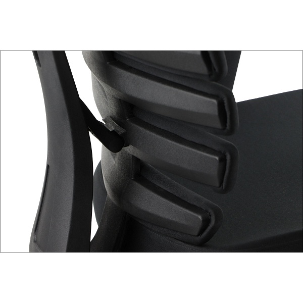 Krzesło obrotowe LOOP CZARNY Stema