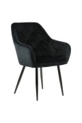 Krzesło do salonu i jadalni HTS-D19 czarny Stema