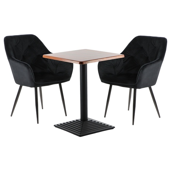 Krzesło do salonu i jadalni HTS-D19 czarny Stema