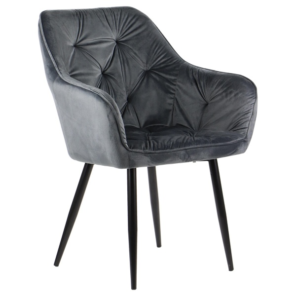 Krzesło do salonu i jadalni HTS-D19 szary Stema