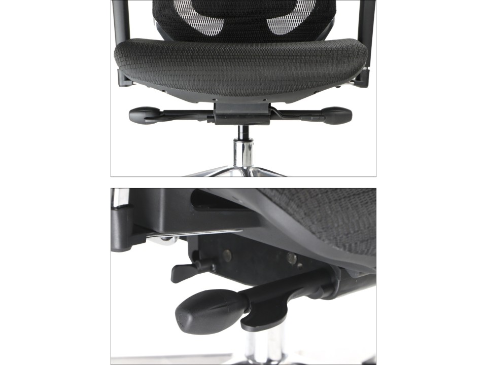 Krzesło obrotowe DITTER czarny Stema